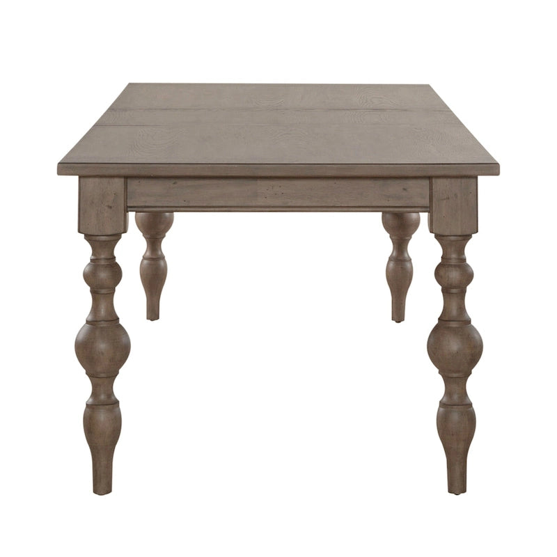 Americana Farmhouse Dusty Taupe 6 Piece Rectangular Table Set