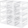 Desk Organizers And Accessories With 13 Drawers - 12.4D x 9.84W x 7H