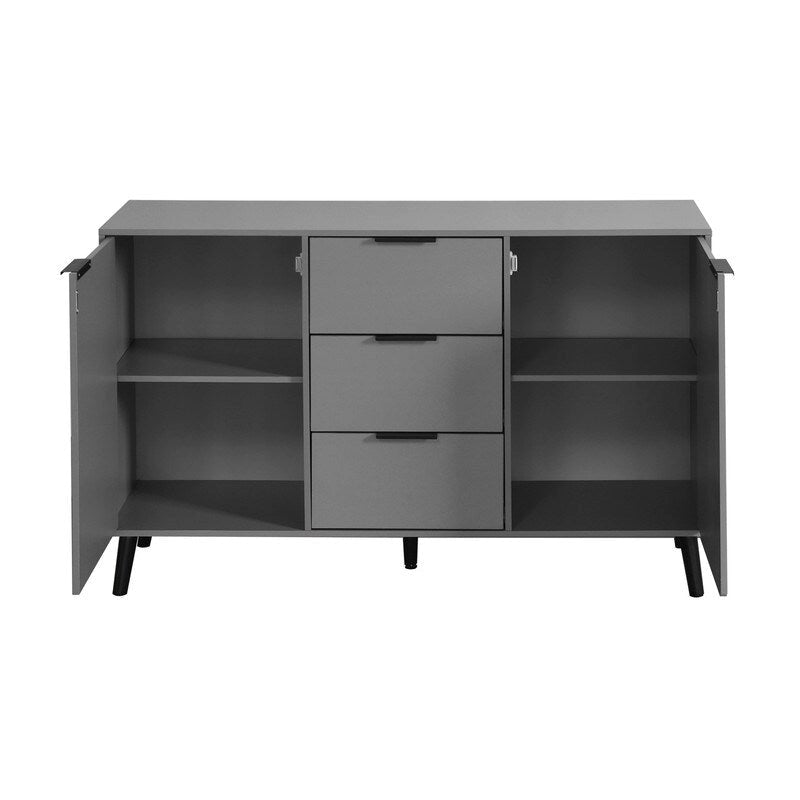 47.2 Kitchen Cabinet with 3 Drawers and 2 Doors - N/A