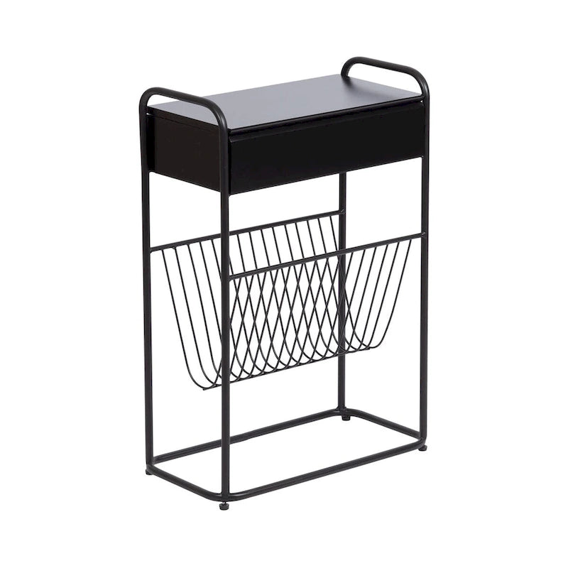 Kate and Laurel Kura Narrow Side Table - 19x9x26
