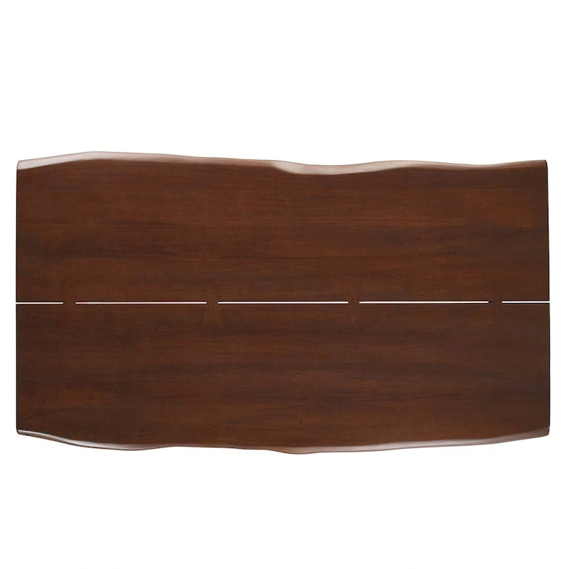 Viggo 74 Live Edge Acacia Wood Dining Table
