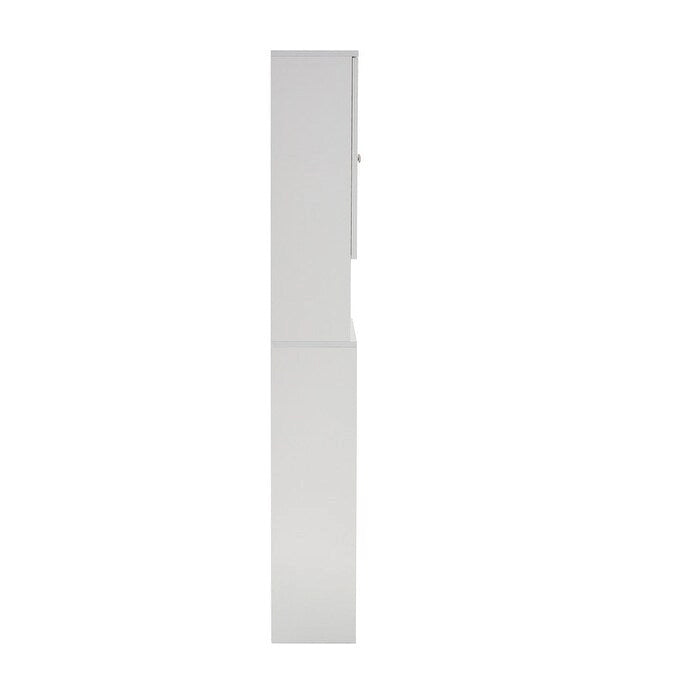 Home Bathroom Shelf Over-The-Toilet, Bathroom Storage Cabinet Organizer Space Saver