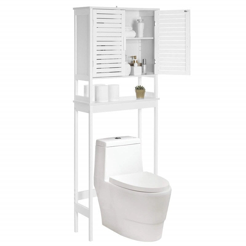 Over the Toilet Storage Cabinet - 9.1D x 23.6W x 68.1H