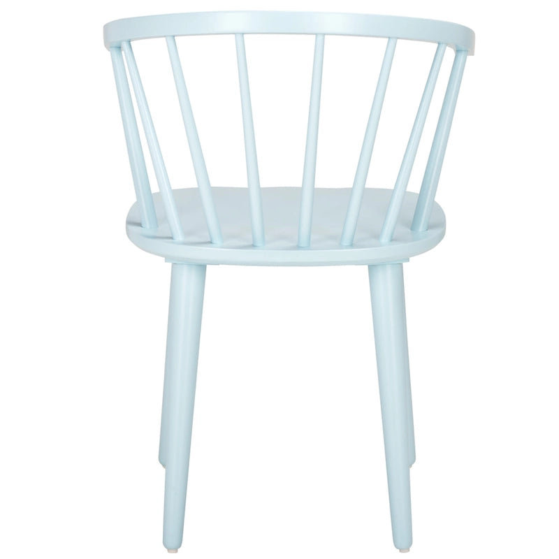SAFAVIEH Home Blanchard 18-inch Curved Spindle Side Chair [SET of 2] - 21W x 21D x 30H