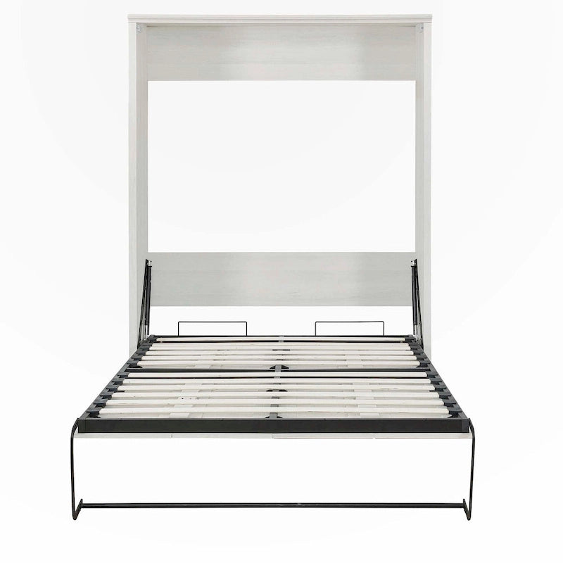 Full Size Murphy Wall Bed Cabinet Space-Saving Bed Perfect
